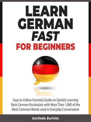 cover image of Learn German Fast for Beginners